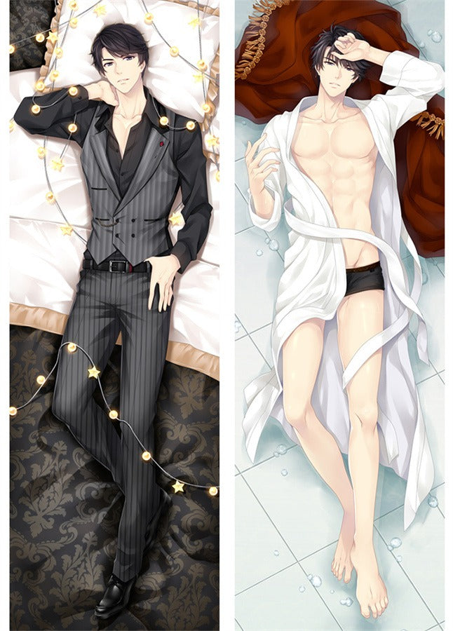 Dakimakura Victor Abito Gessato e Accappatoio