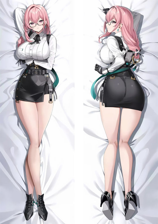 Dakimakura Tsukishiro Yanagi Camicia Bianca e Gonna a Tubino
