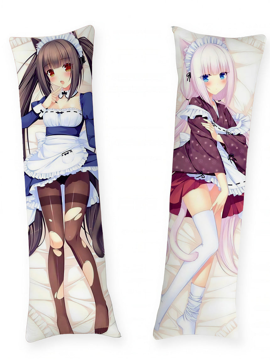 Dakimakura Chocola e Vanilla Cameriere Nekopara