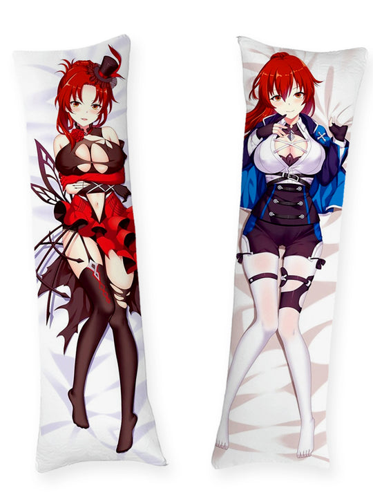 Dakimakura Himeko Murata Abito Cremisi e Giacca Blu