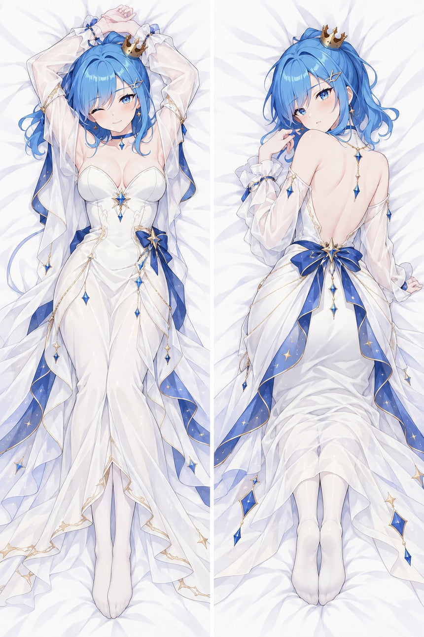 Hoshimachi Suisei White Star Gown Body Pillow