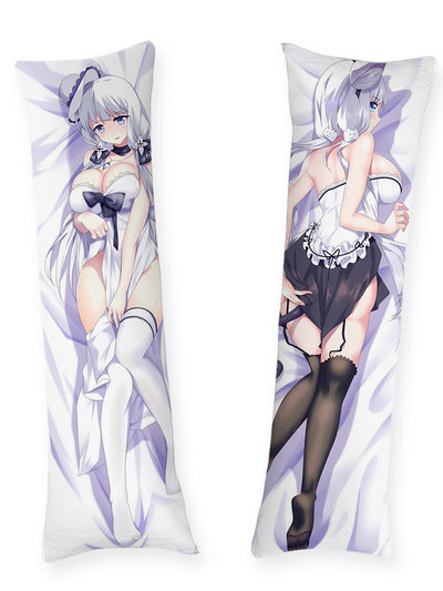 Dakimakura Illustrious Abiti Bianchi e Neri