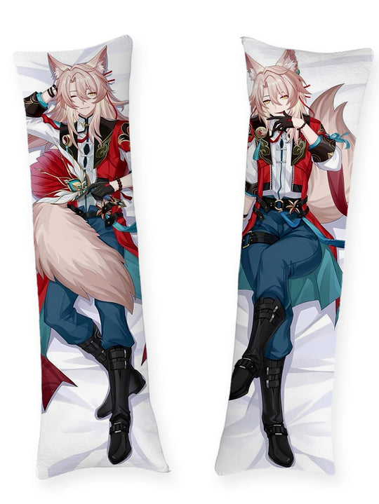 Dakimakura Jiaoqiu Orecchie da Volpe Giacca Rossa