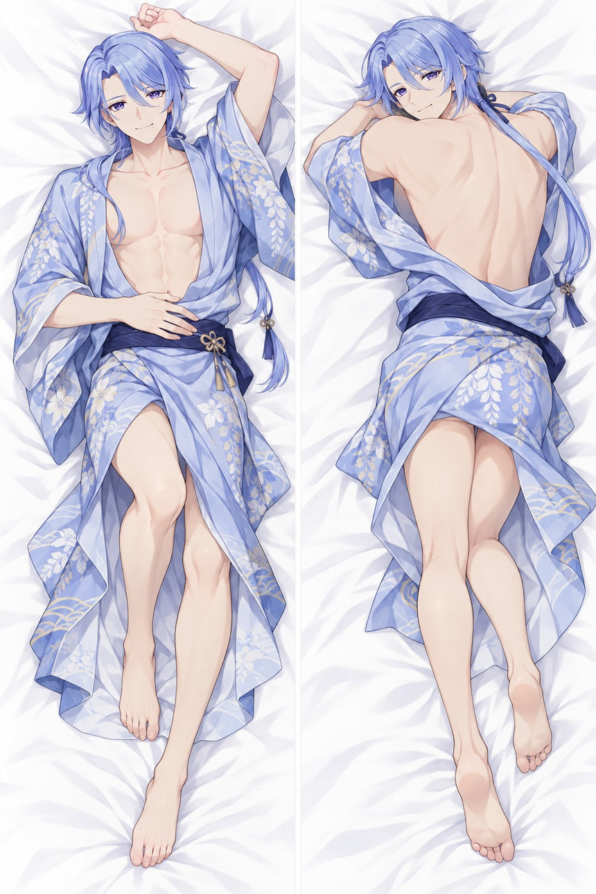 Kamisato Ayato Open Yukata Body Pillow