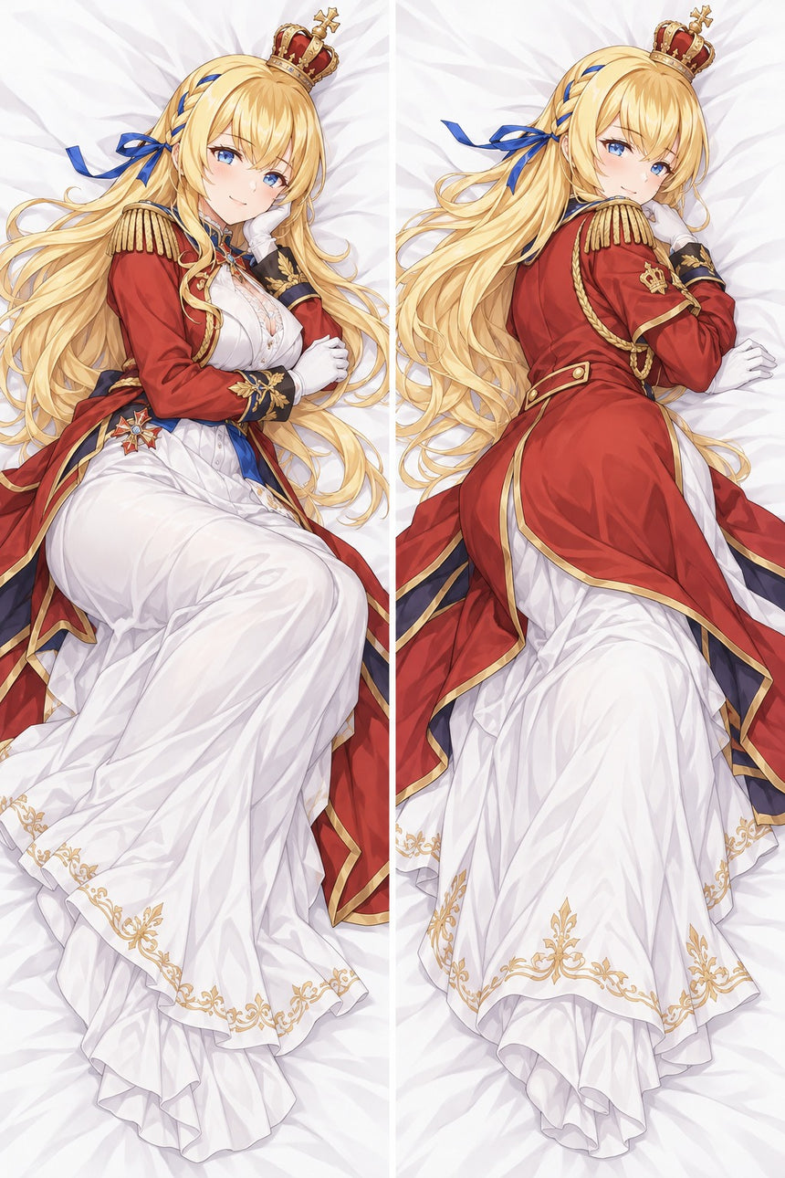King George V Royal Coat Body Pillow