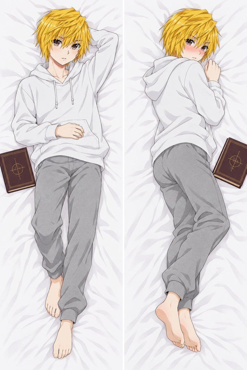 Kurapika White Hoodie Body Pillow