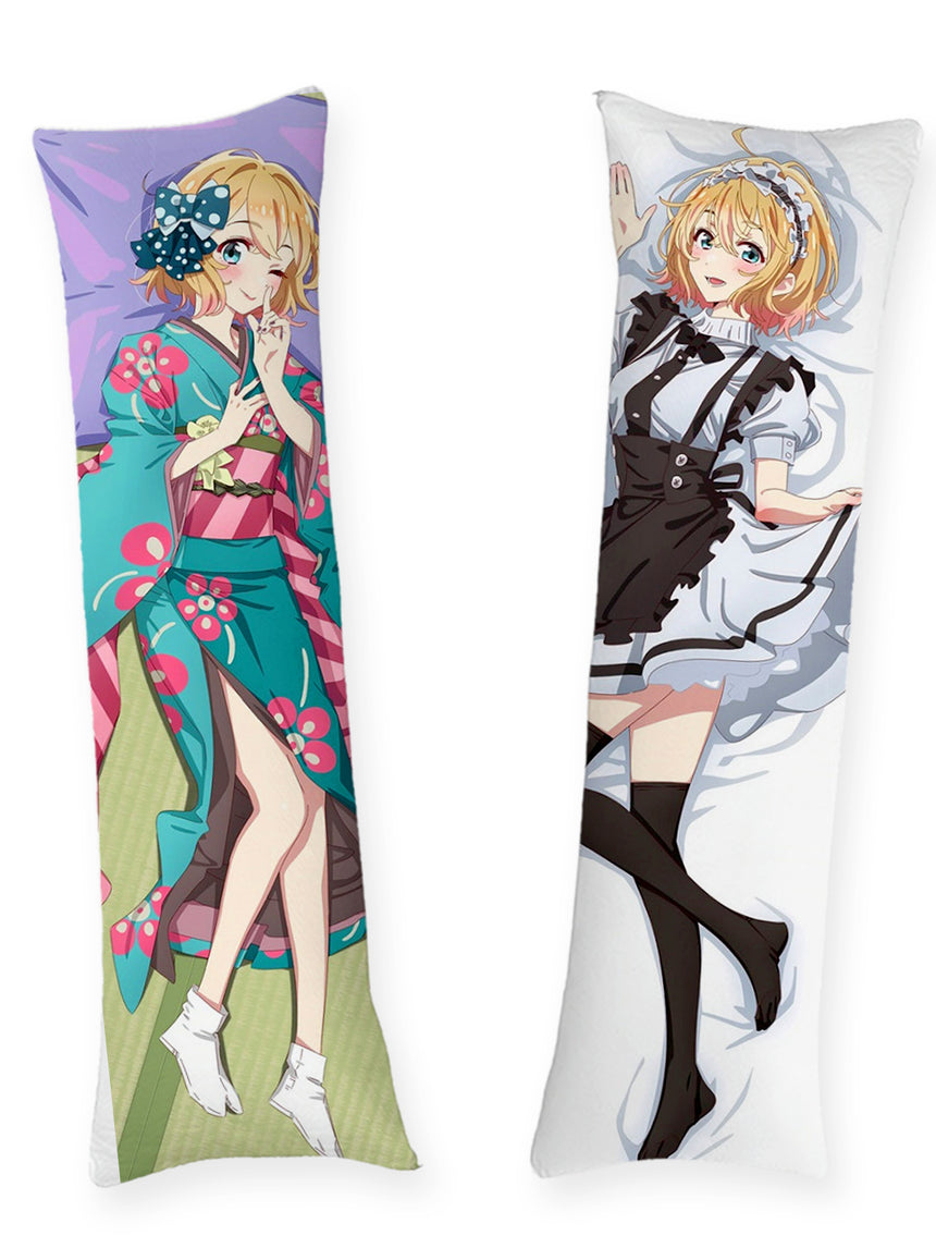 Dakimakura Mami Nanami Kimono Verde Acqua
