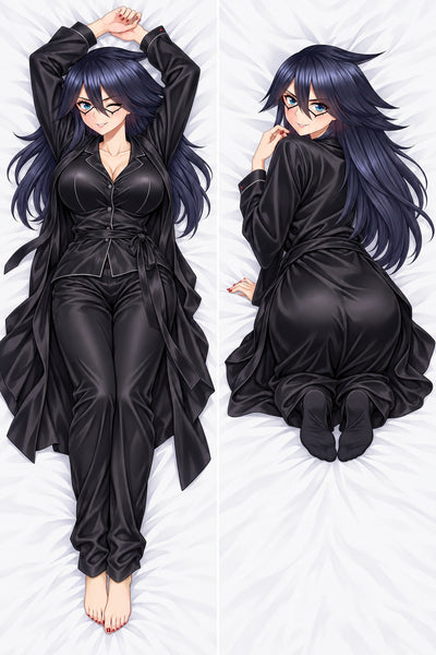 Dakimakura Midnight Vestaglia in Raso Nera