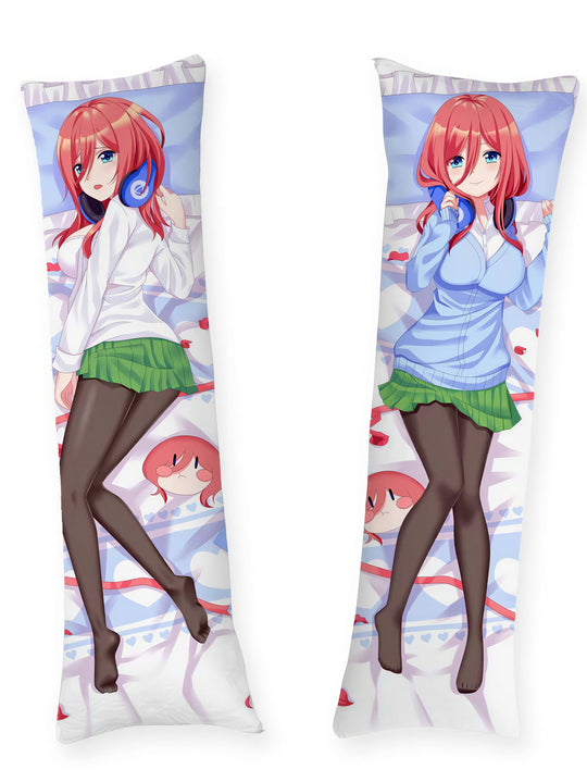 Dakimakura Miku Nakano con Cuffie