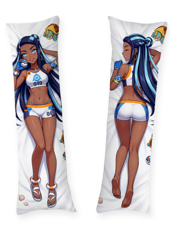Dakimakura Nessa Pokemon Uniforme Palestra Acqua