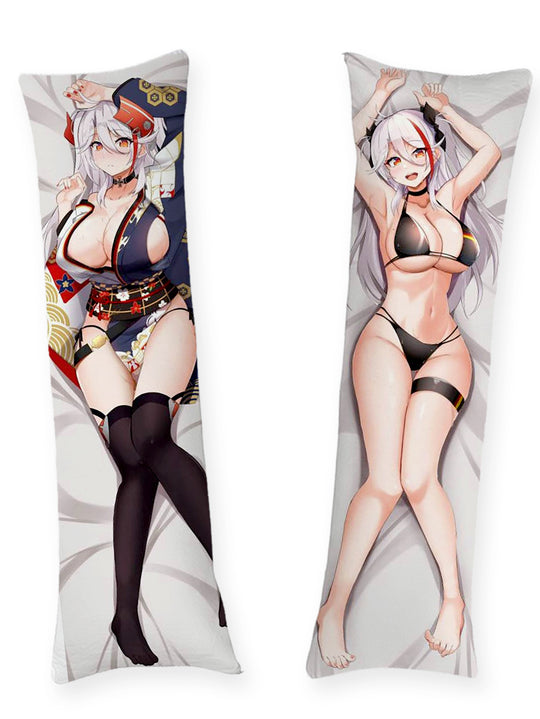Dakimakura Prinz Eugen Kimono e Bikini Nero
