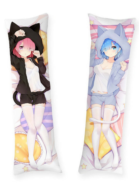 Dakimakura Rem e Ram Re:Zero