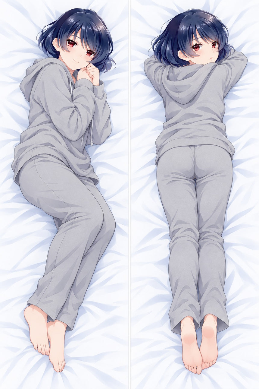 Rui Tachibana Grey Hoodie Body Pillow