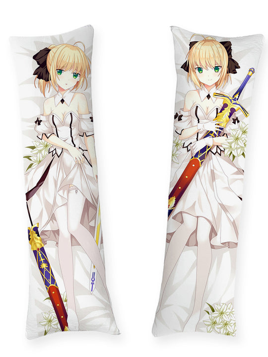 Dakimakura Saber Lily Vestito Bianco