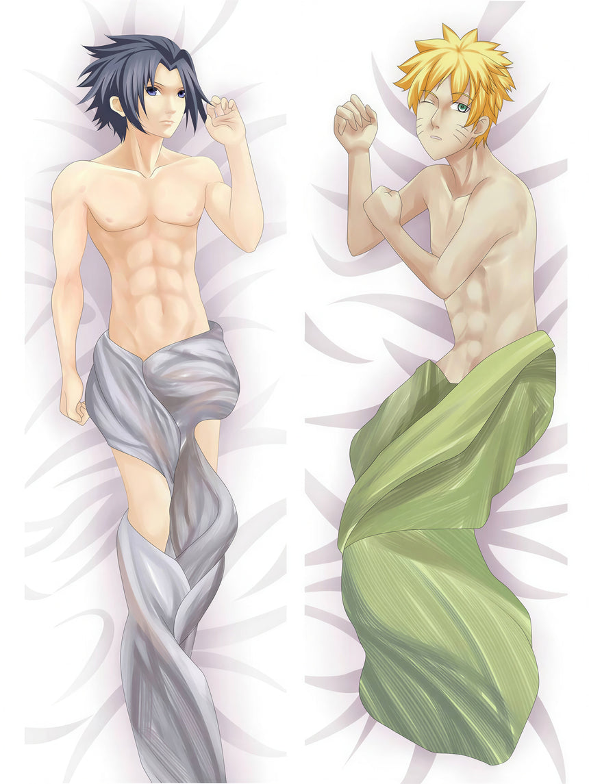 Dakimakura Sasuke con Naruto 2