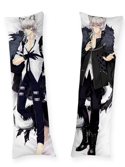Dakimakura SilverAsh Cappotto Bianco e Nero