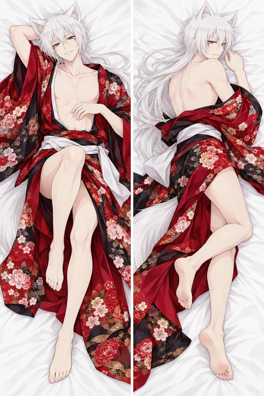 Tomoe Floral Kimono Body Pillow