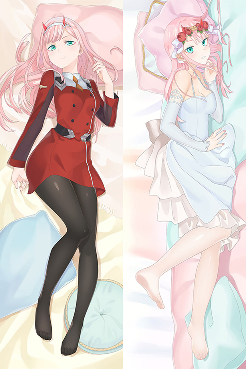 Dakimakura Zero Two Uniforme Rossa