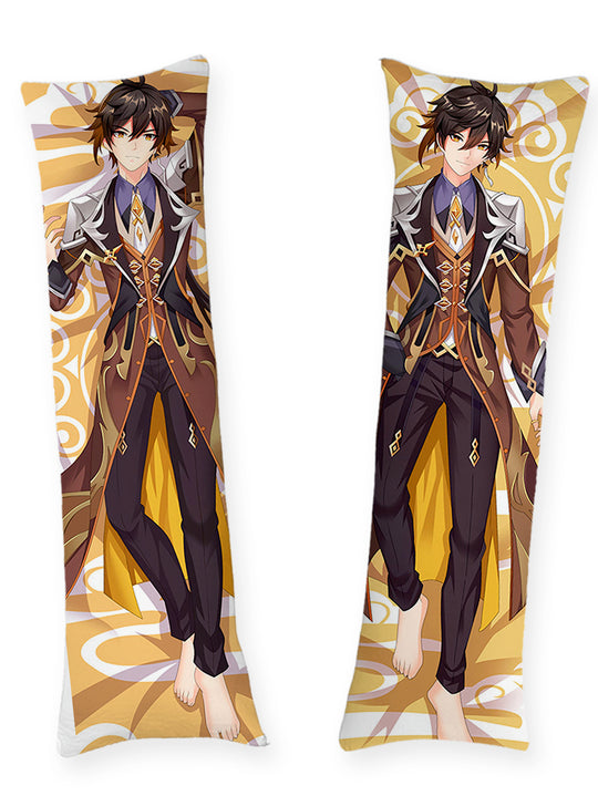 Dakimakura Zhongli Nuvole Dorate