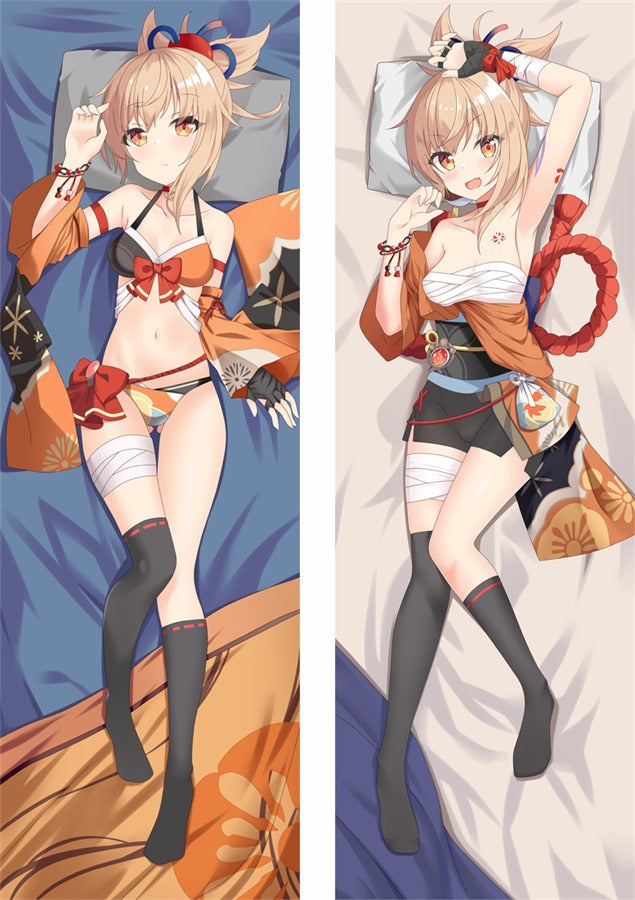 Dakimakura Yoimiya Bikini e Kimono del Festival