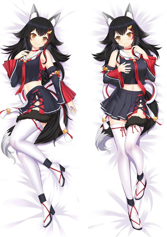 Dakimakura Ookami Mio Outfit da Lupo Nero