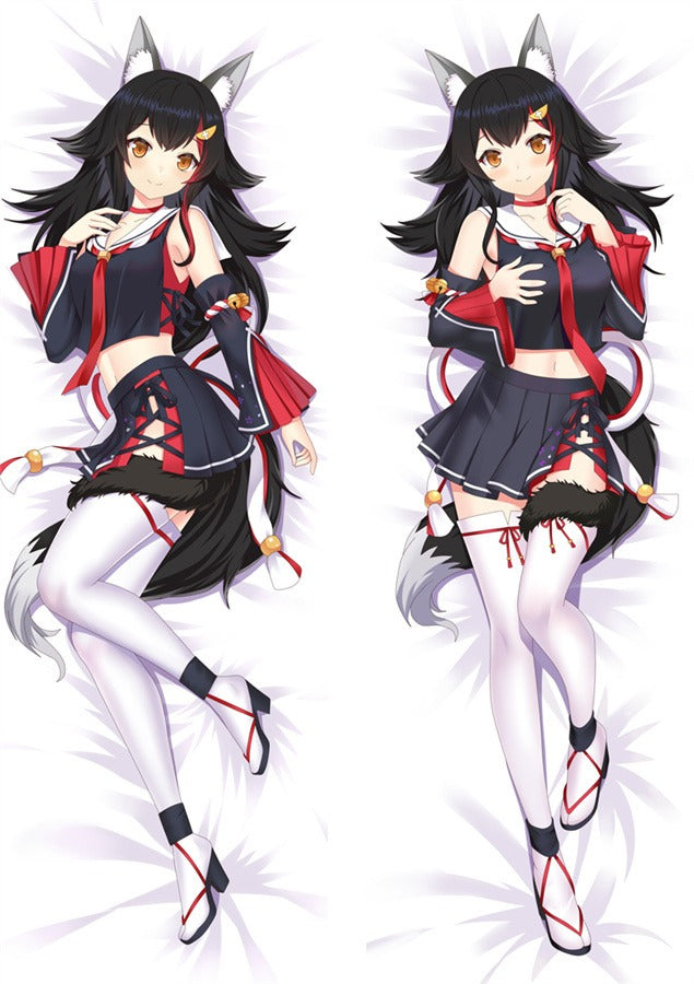Dakimakura Ookami Mio Outfit da Lupo Nero