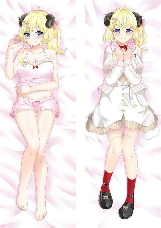 Dakimakura Tsunomaki Watame Pigiama e Abito Bianco