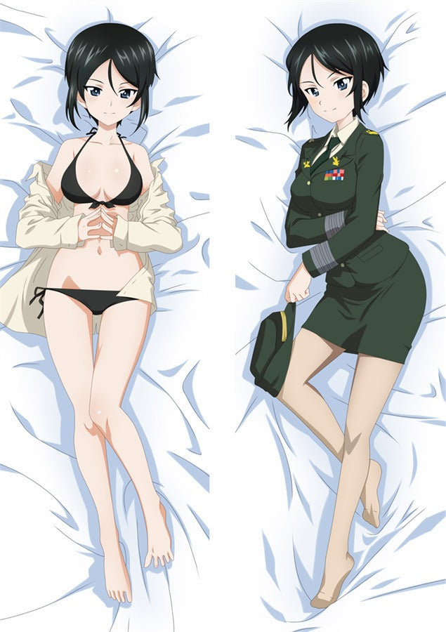 Dakimakura Ami Chouno Uniforme Militare e Bikini