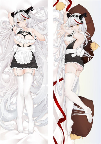 Dakimakura Aegir Abito da Cameriera e Calze Bianche