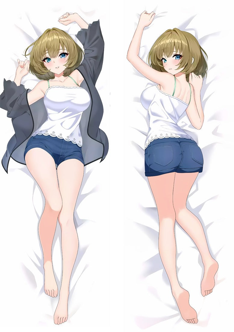 Dakimakura Kaede Takagaki Canotta e Shorts di Jeans