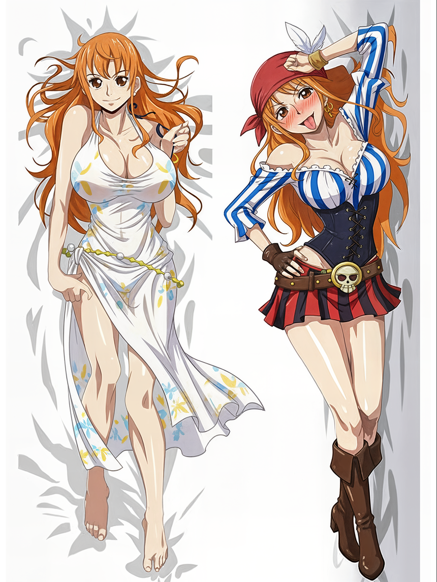 Dakimakura Nami Pigiama Pirata, design