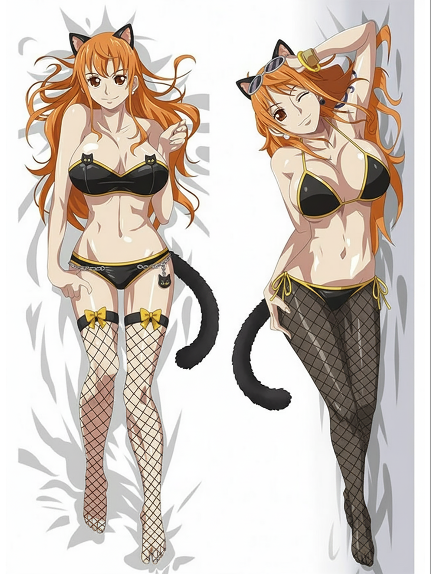 Dakimakura Nami Neko, design