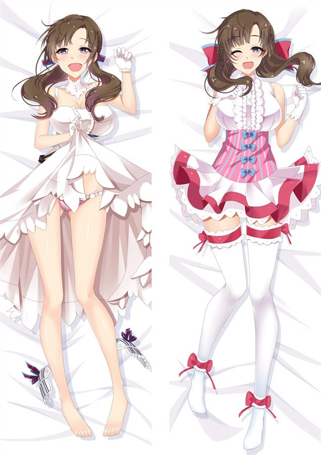 Dakimakura Mamako Oosuki Abito Bianco e Rosa