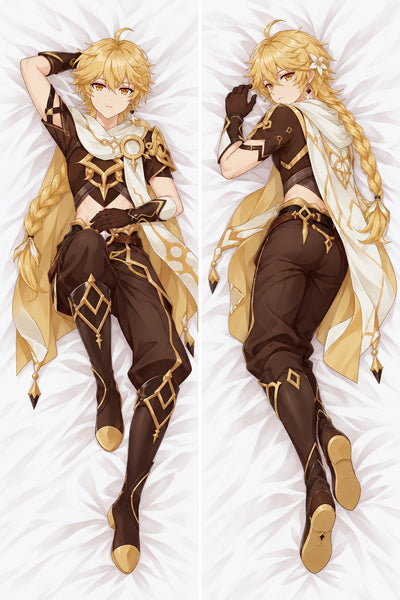 Dakimakura Aether Viaggiatore Dorato