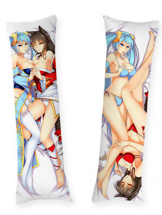Dakimakura Ahri e Sona Sexy
