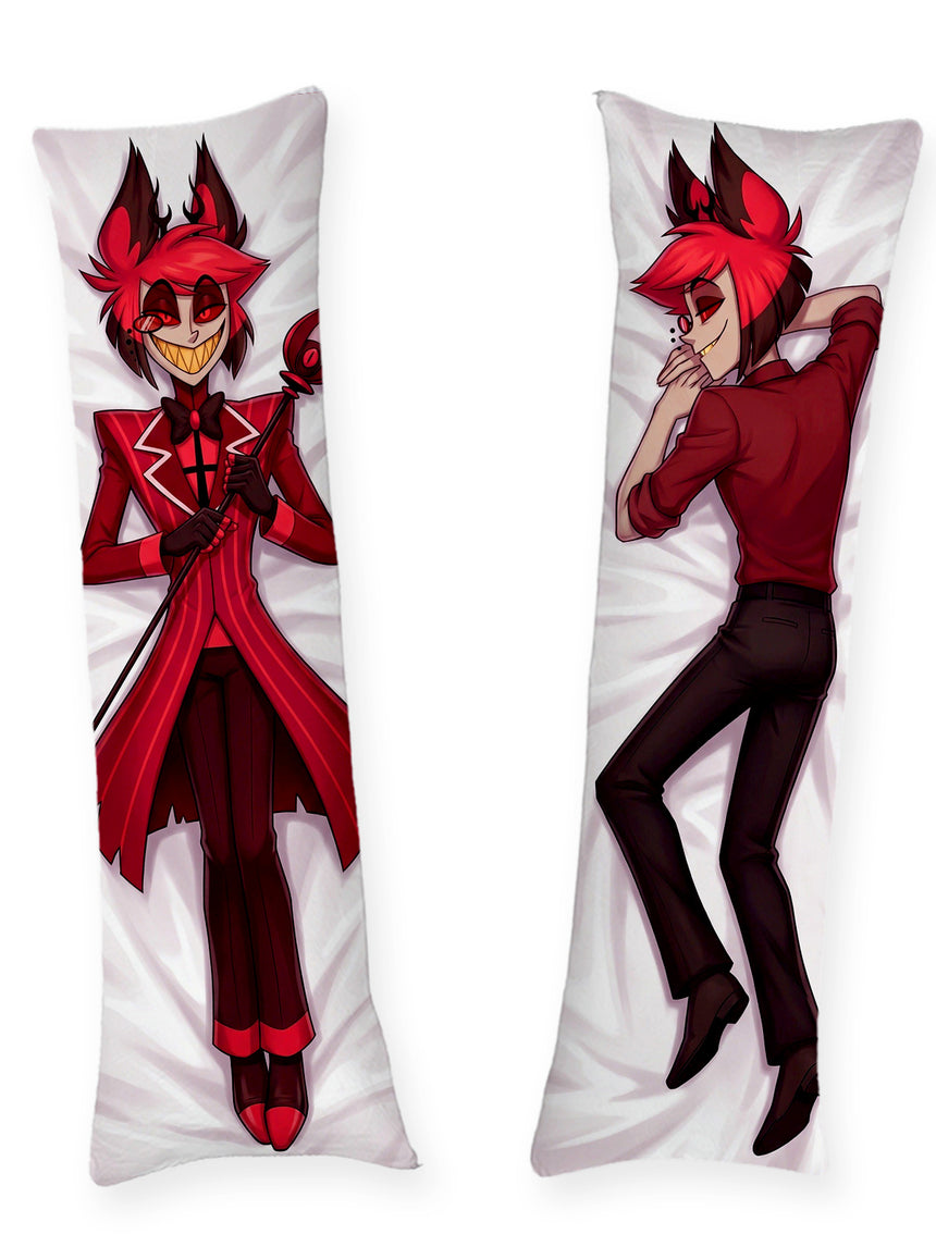 Dakimakura Alastor Completo Rosso Gessato