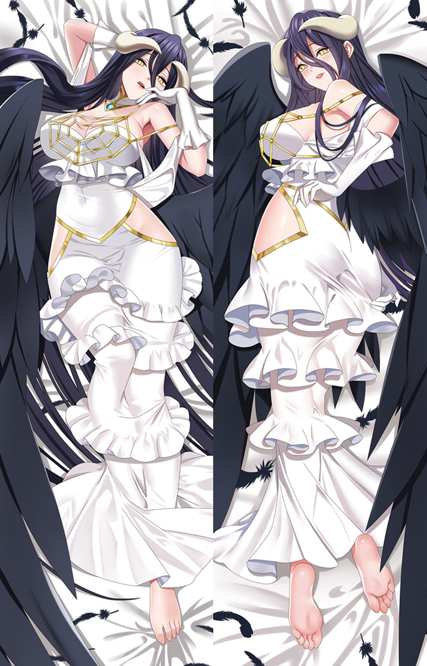 Dakimakura Albedo Abito Lungo Bianco