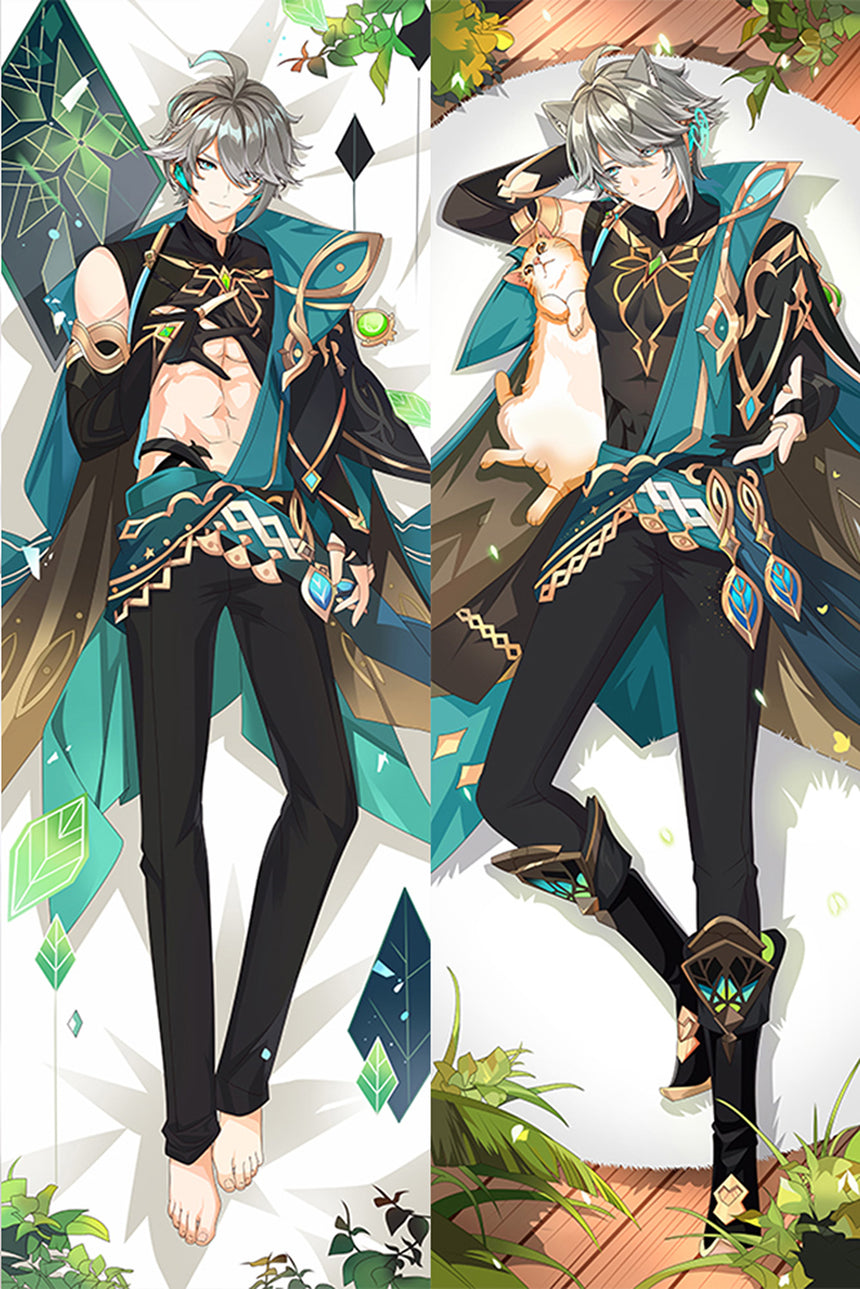 Dakimakura Alhaitham Giardino con Gatto