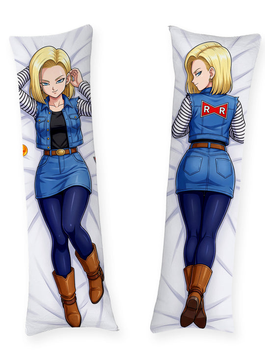 Dakimakura Android 18 Gilet di Jeans Pin Up