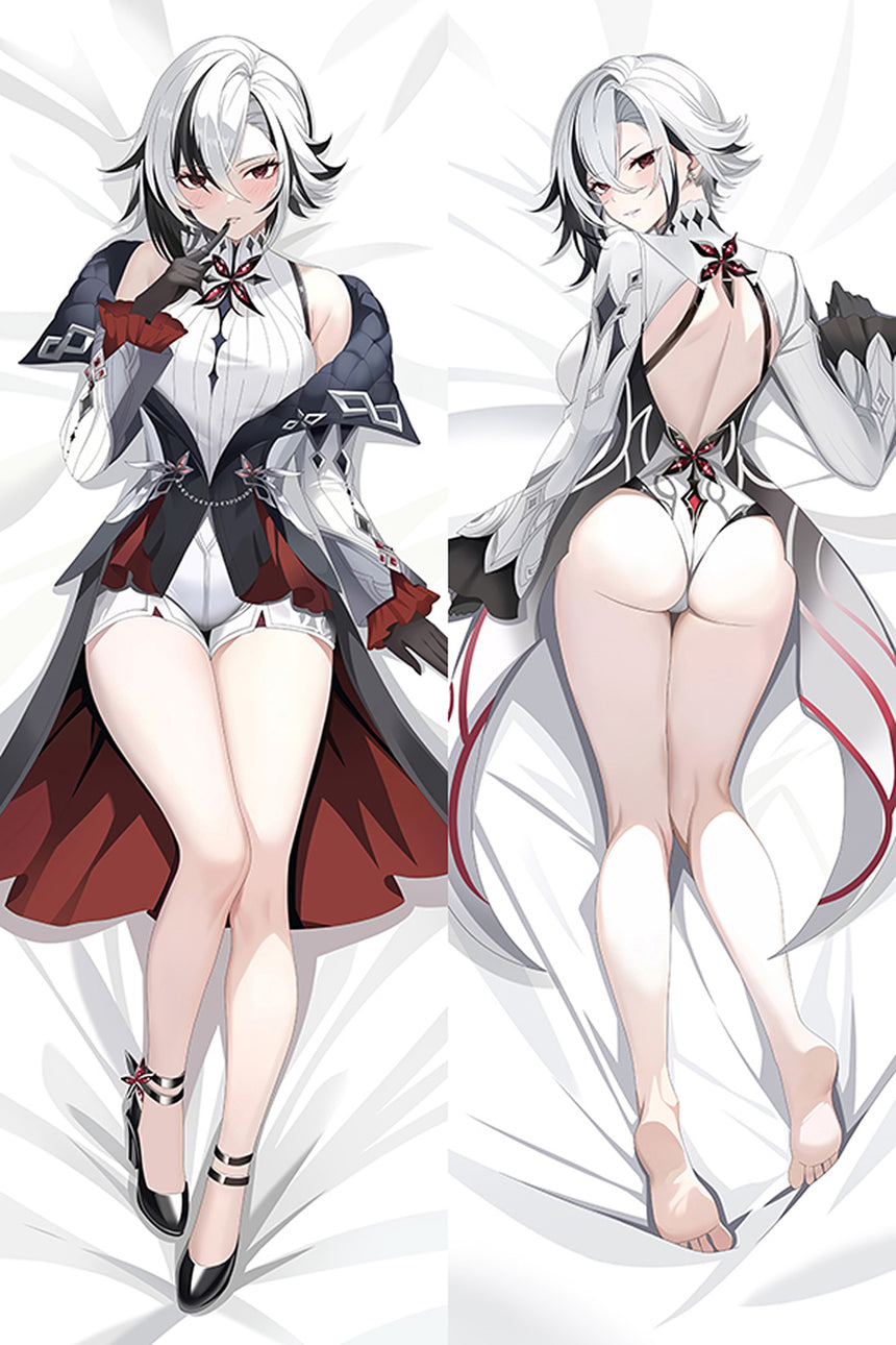 Dakimakura Arlecchino Body Bianco