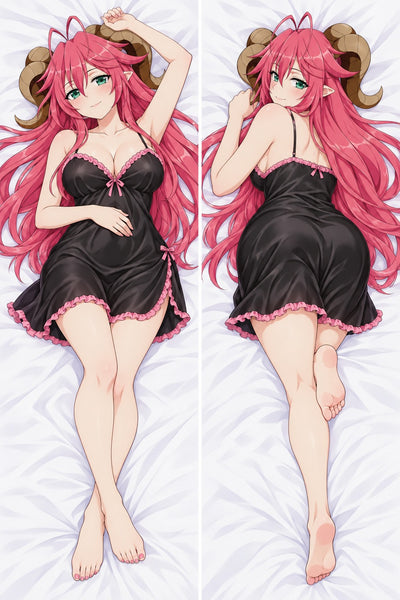 Dakimakura Asmodeus Camicia da Notte Nera