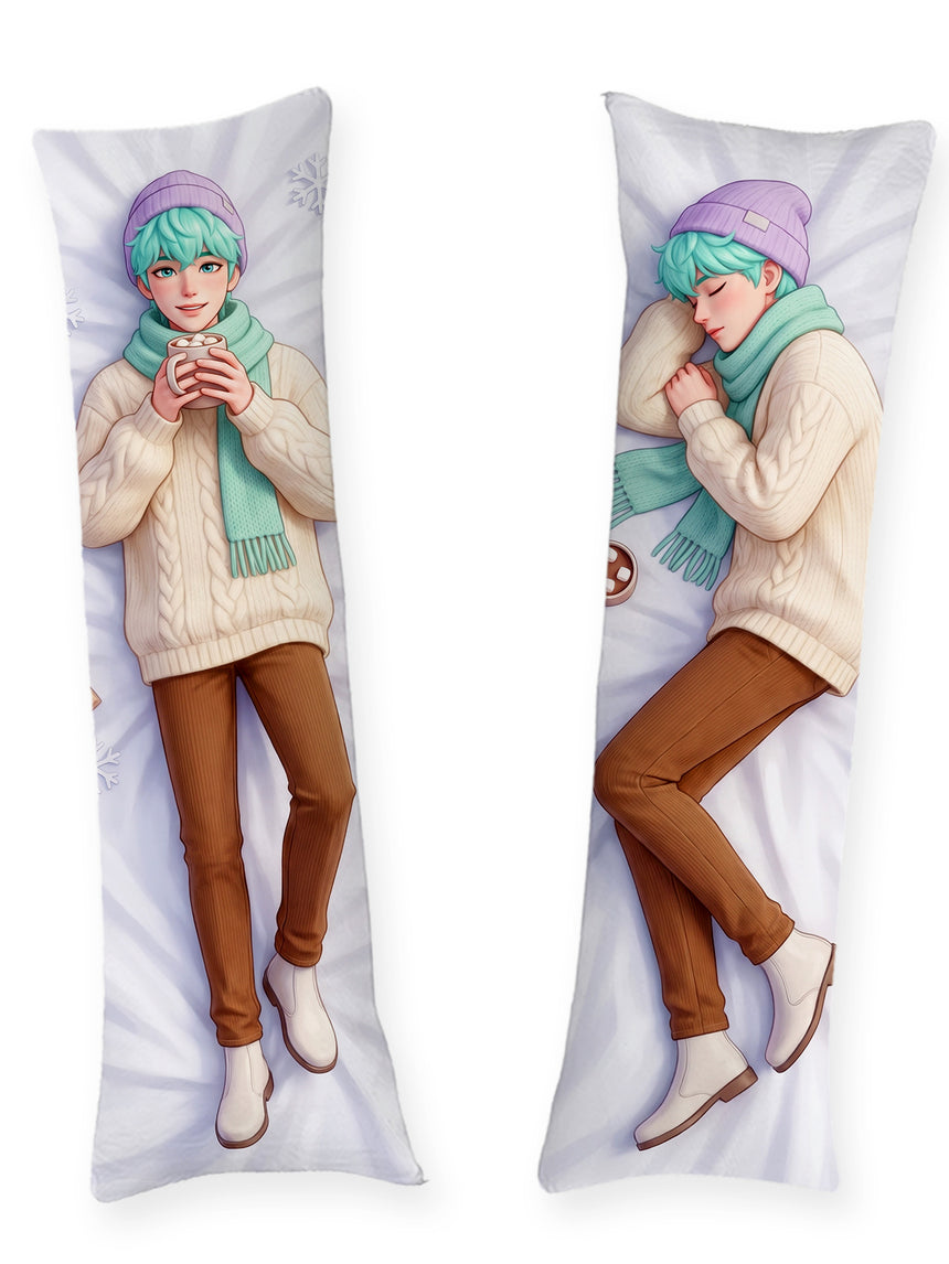 Dakimakura Baby Saja Maglione Invernale e Cioccolata Calda