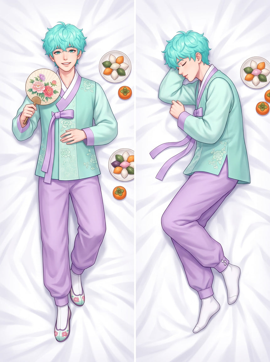 Dakimakura Baby Saja Hanbok Pastello