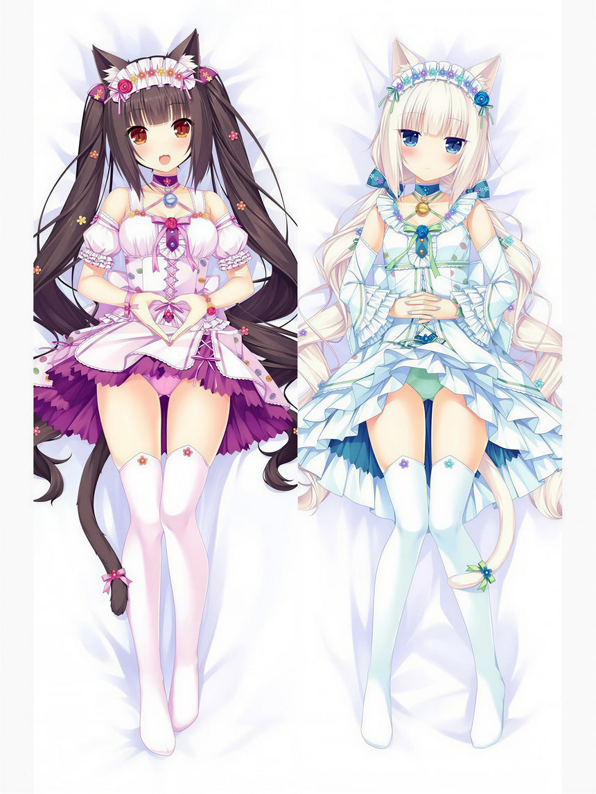 Dakimakura Vanilla e Chocola Abito da Sposa 2