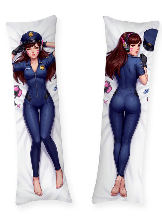 Dakimakura D.Va Skin Officer Pin Up