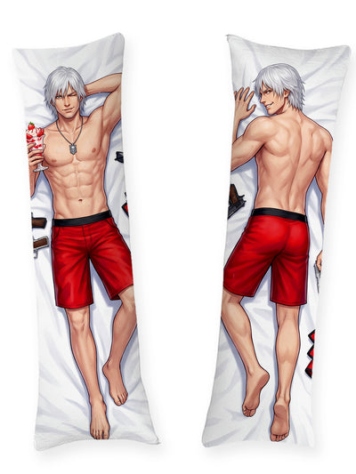Dakimakura Dante Costume da Bagno Rosso Estivo