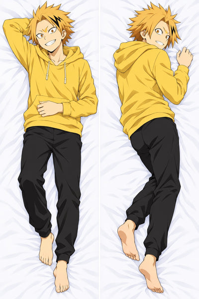 Dakimakura Denki Kaminari Felpa con Cappuccio Gialla