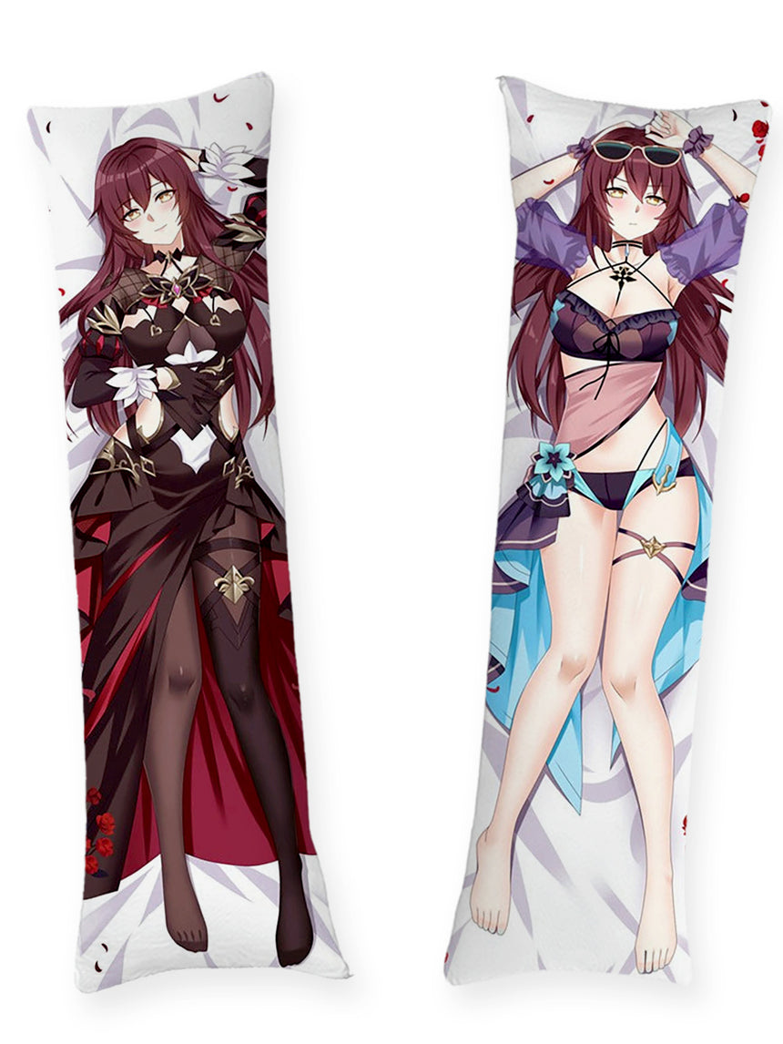 Dakimakura Eden Abito Nero e Costume da Bagno in Pizzo