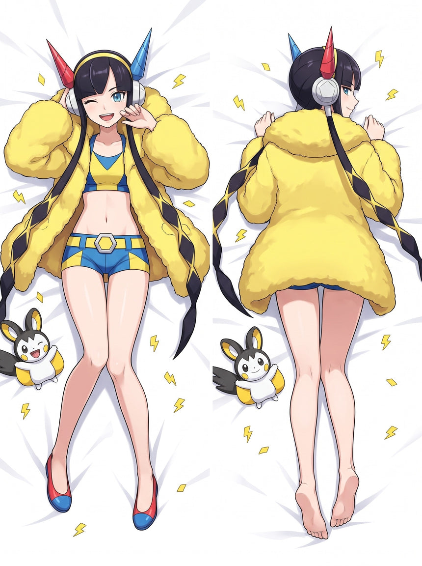 Dakimakura Camelia Pokemon Supermodella Cappotto da Passerella