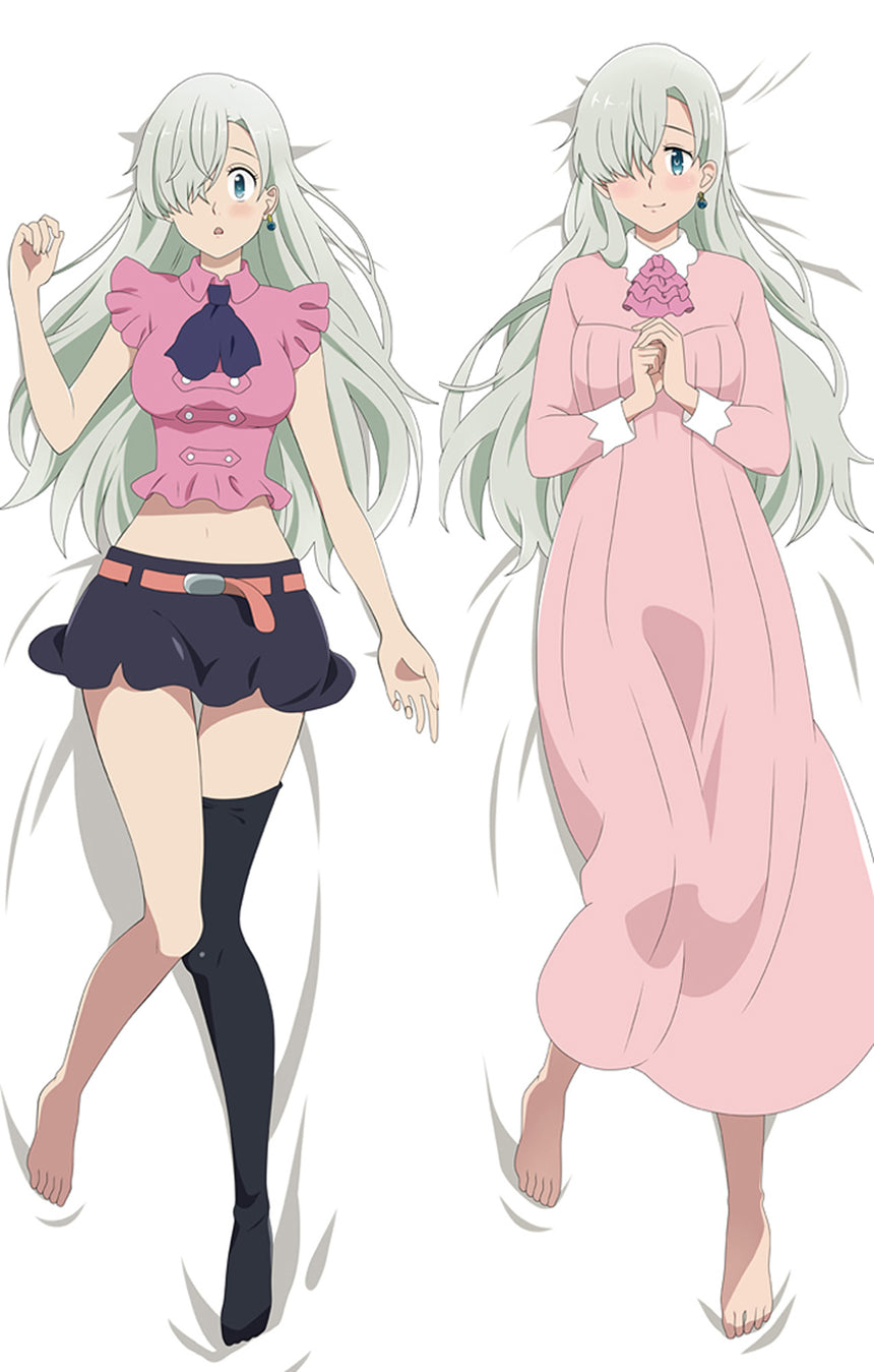 Dakimakura Elizabeth Liones Outfit Rosa